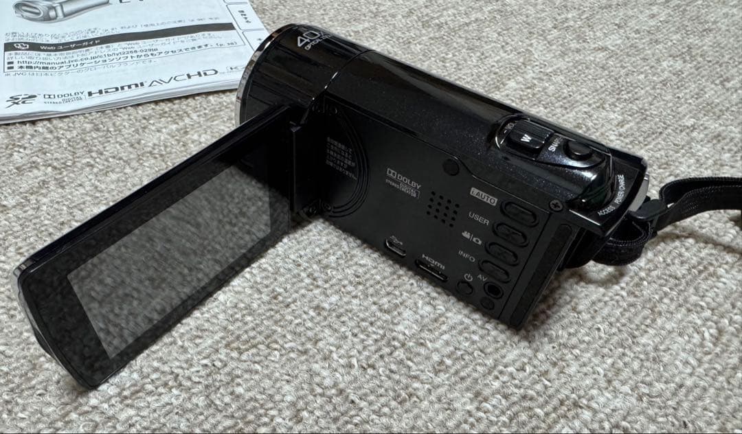 JVC Everio GZ-HM460 ビデオカメラ BDライター