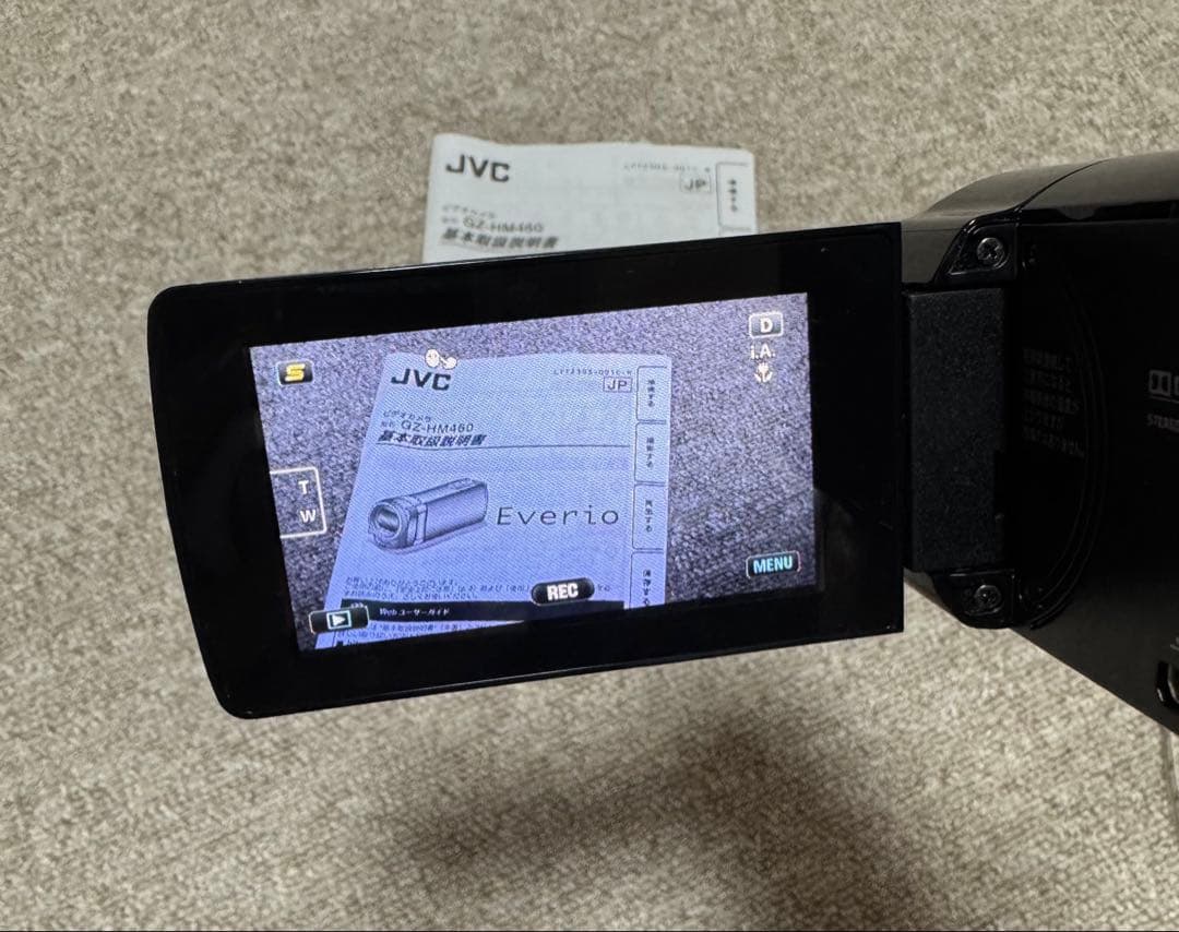 JVC Everio GZ-HM460 ビデオカメラ BDライター