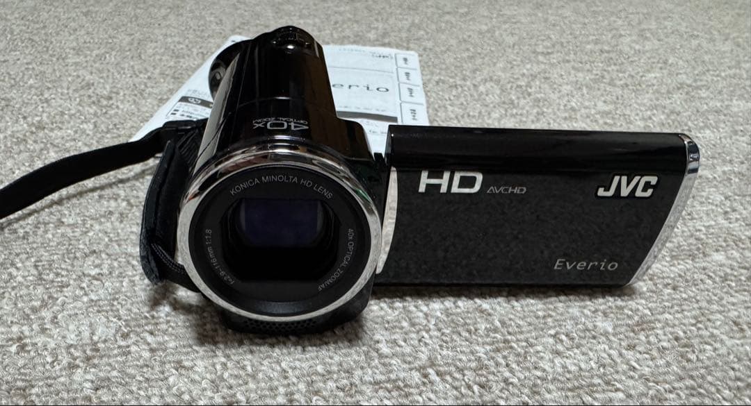 JVC Everio GZ-HM460 ビデオカメラ BDライター