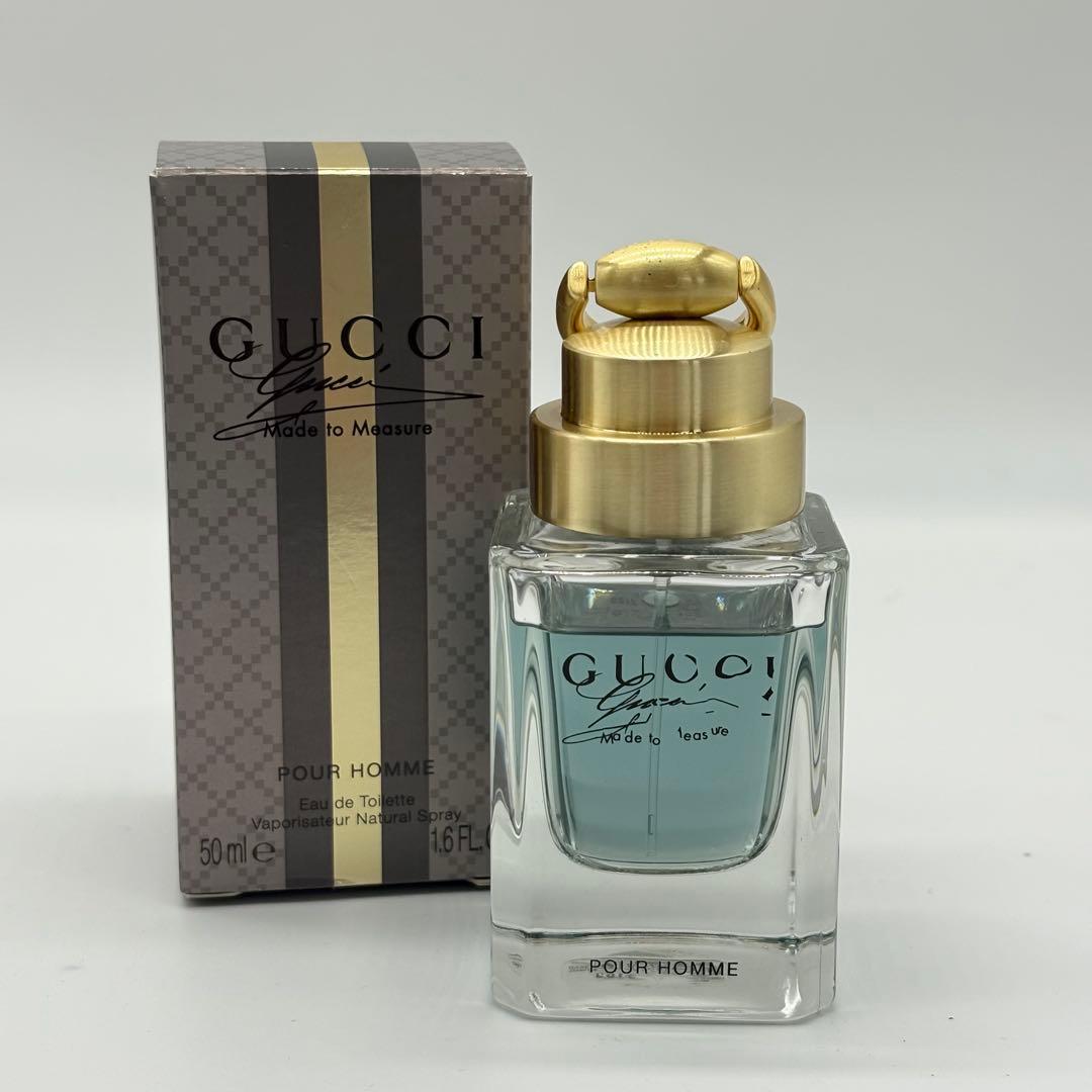 希少 グッチ プールオム メイド・トゥ・メジャー オードトワレ 50ml