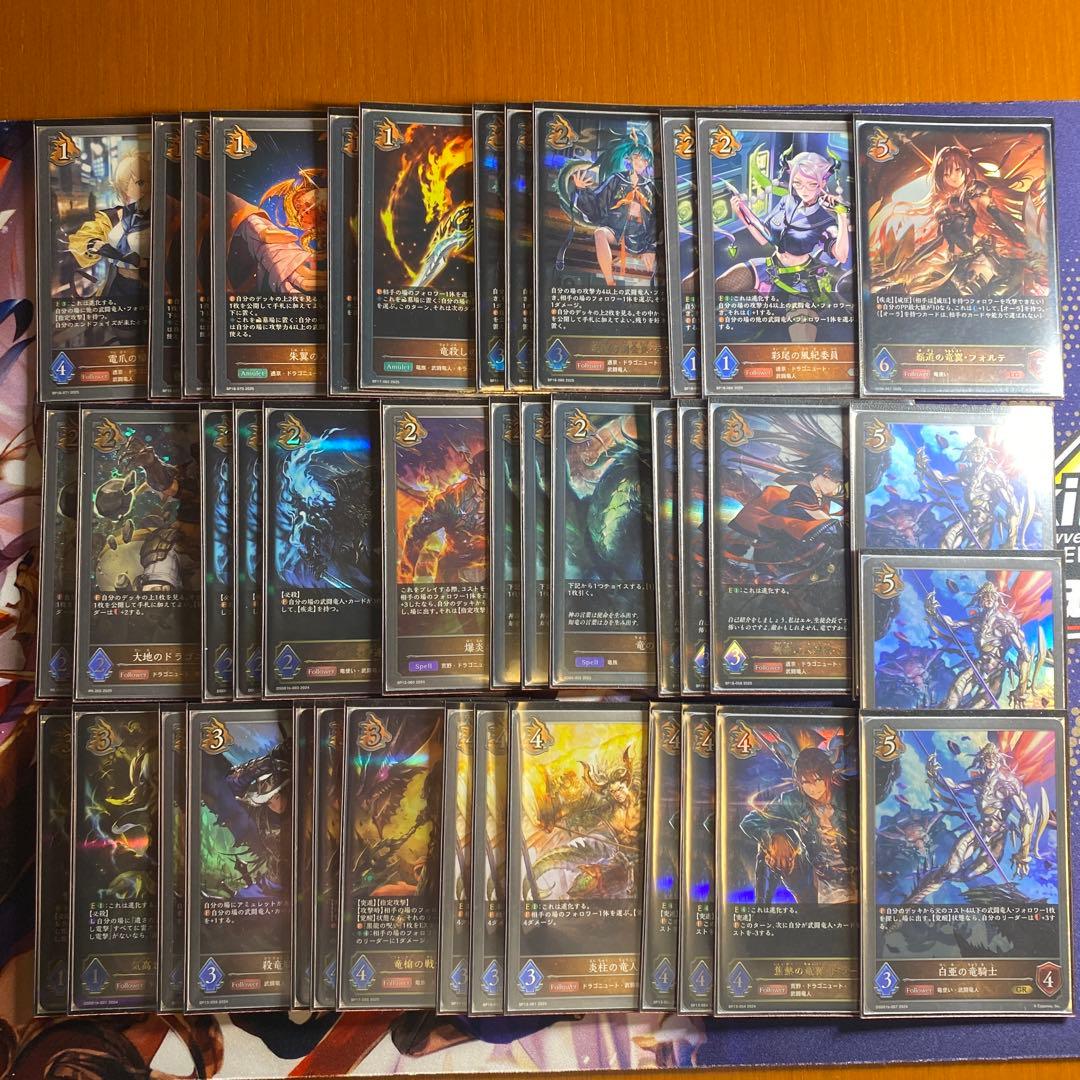 武闘竜人デッキ➕パーツ