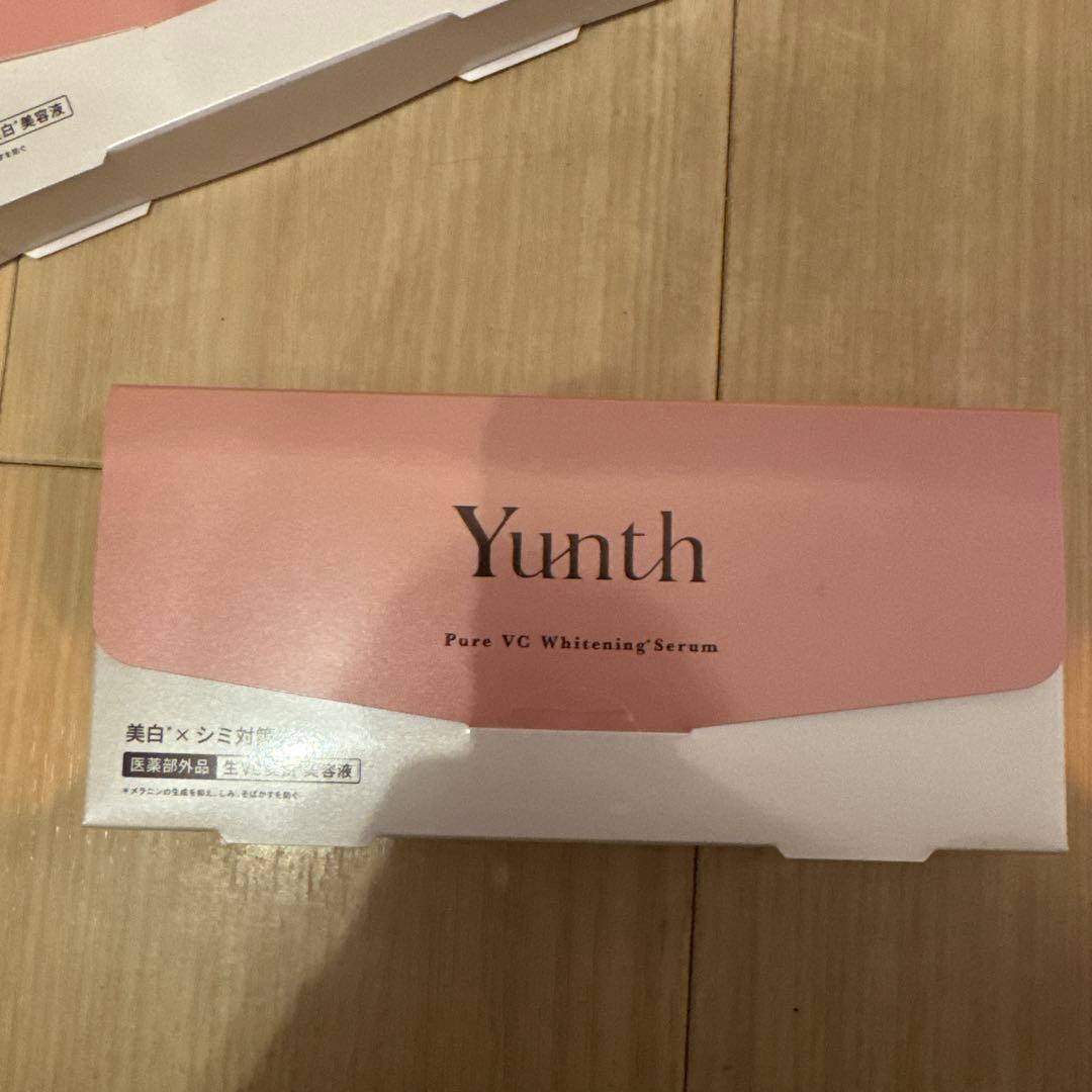 【未開封】 Yunth ユンス 生ビタミンC 美白美容液 3箱セット