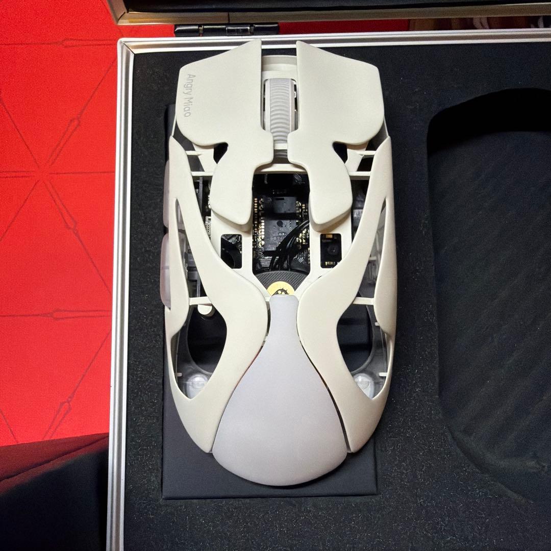 AngryMiao AM Infinity.97 White ゲーミングマウス