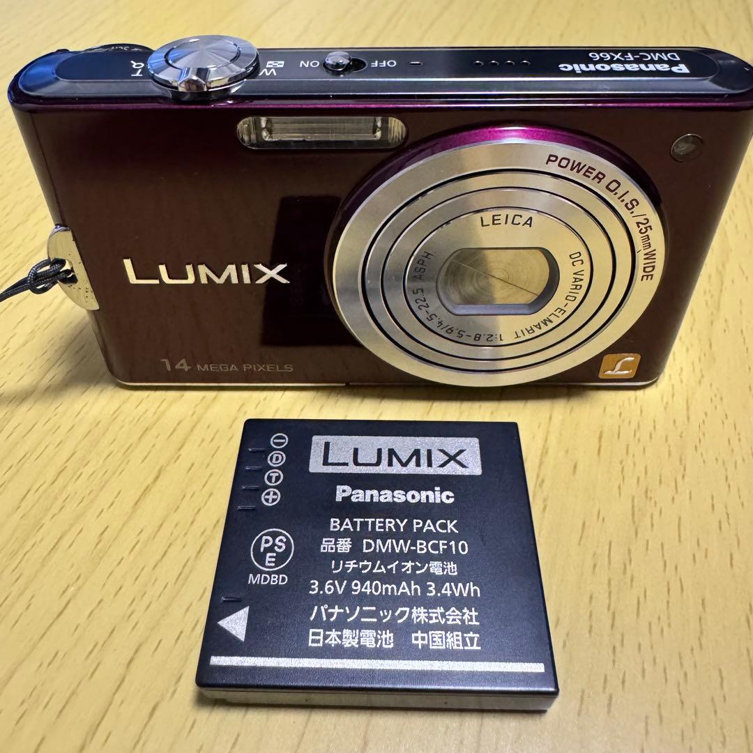 デジタルカメラ LUMIX DMC-FX66