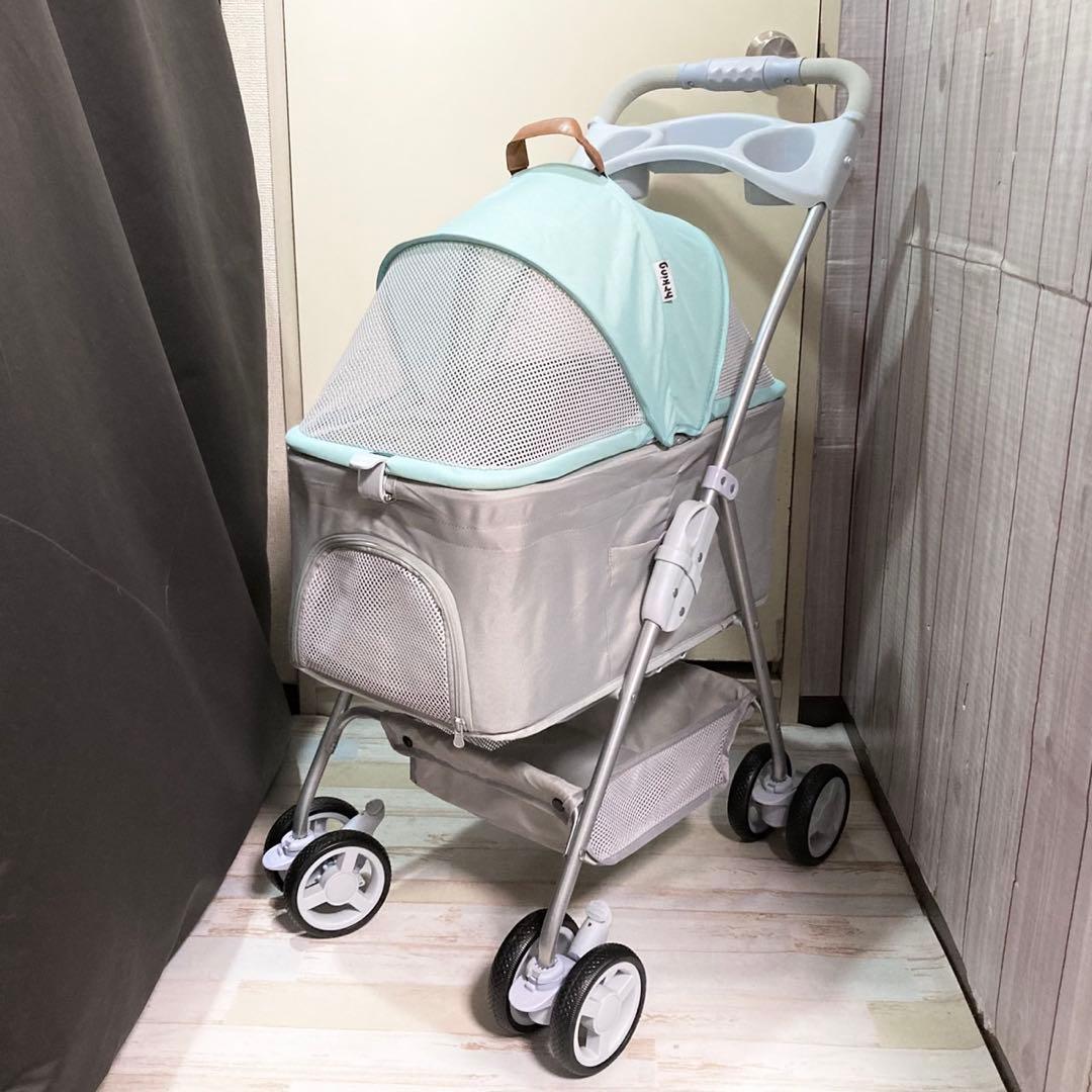 分離型ペットカート 3WAY ペットカート　ペットバギー ペットバッグ　車載用