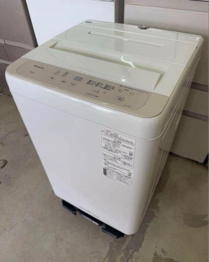 【高年式】 2024年式 6kg Panasonic 洗濯機 NA-F6B3