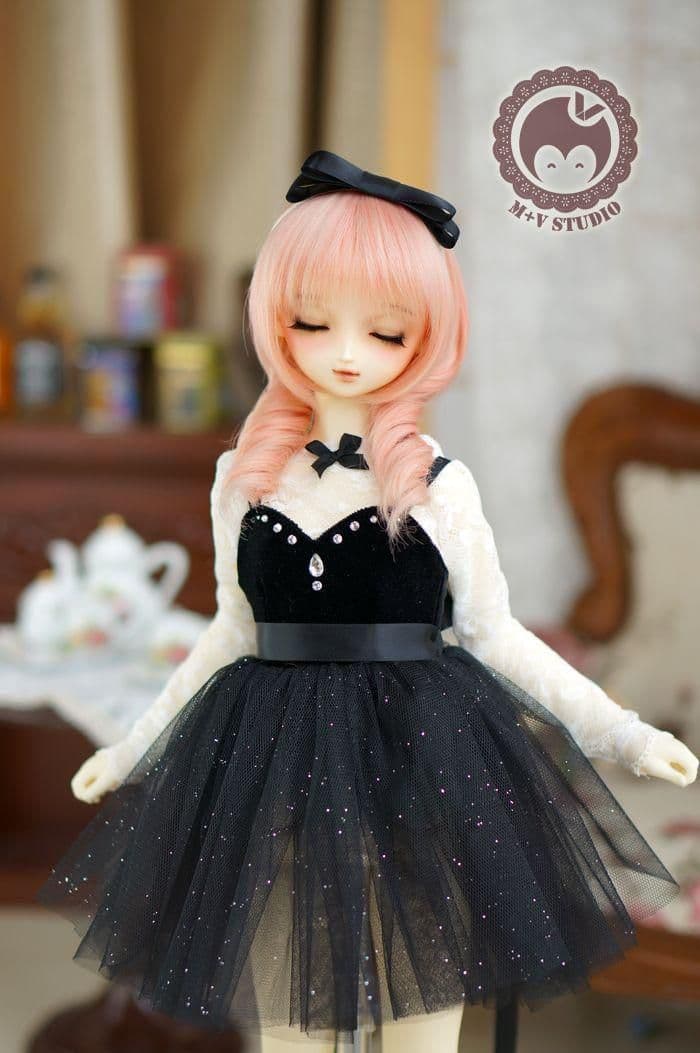 H70 BJD 1/3 ドール 衣装　ワンピース　衣装のみ　ハンドメイド