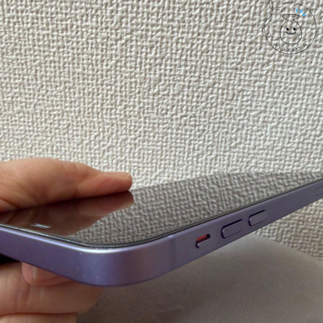 【美品】Apple iPhone 12 パープル 本体 中古