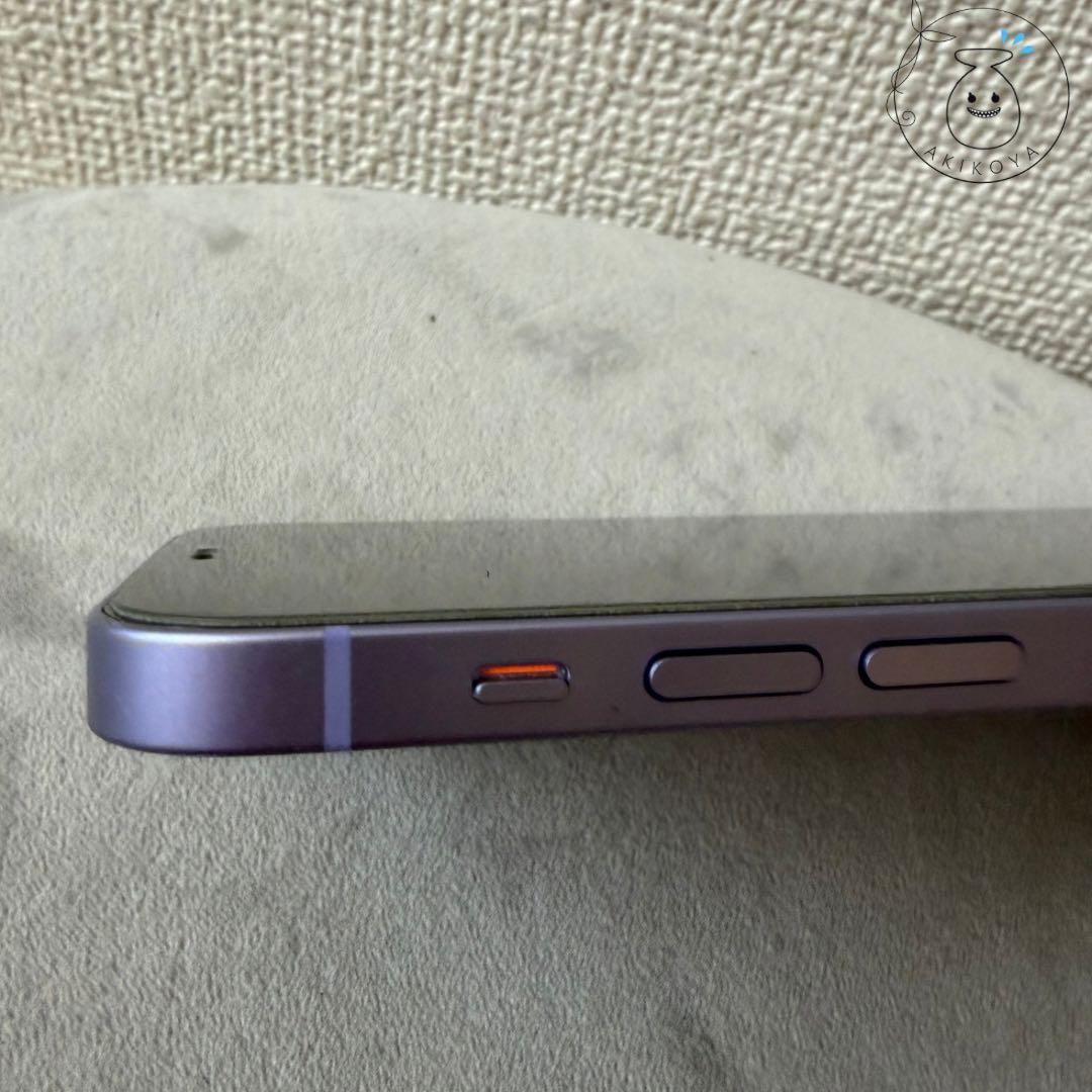 【美品】Apple iPhone 12 パープル 本体 中古