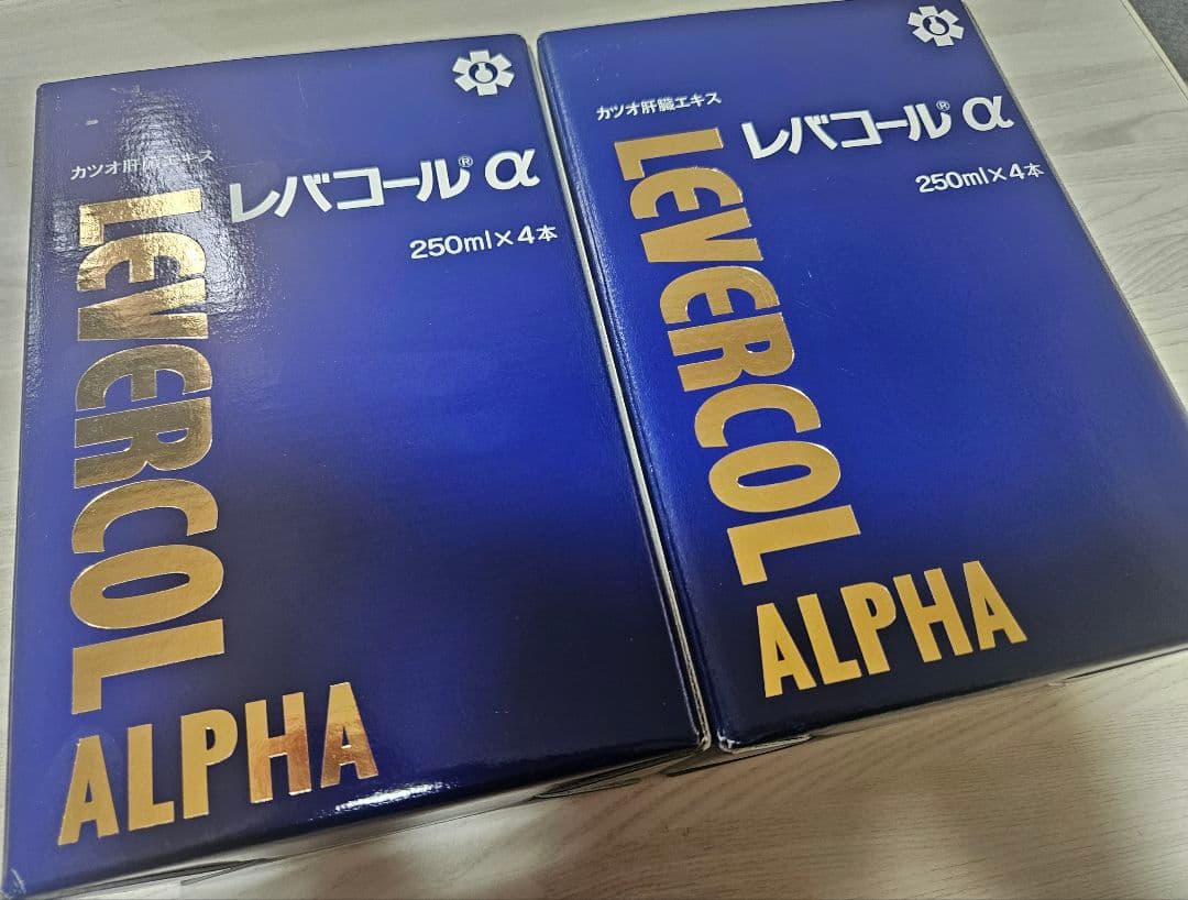 新品　レバコールα　4本入り×2箱