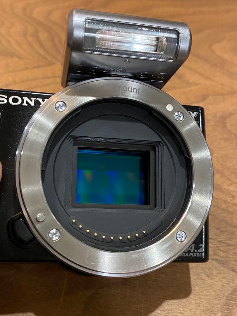 SONY α NEX5 ミラーレス一眼 コニカヘキサー単焦点50mm F1.7