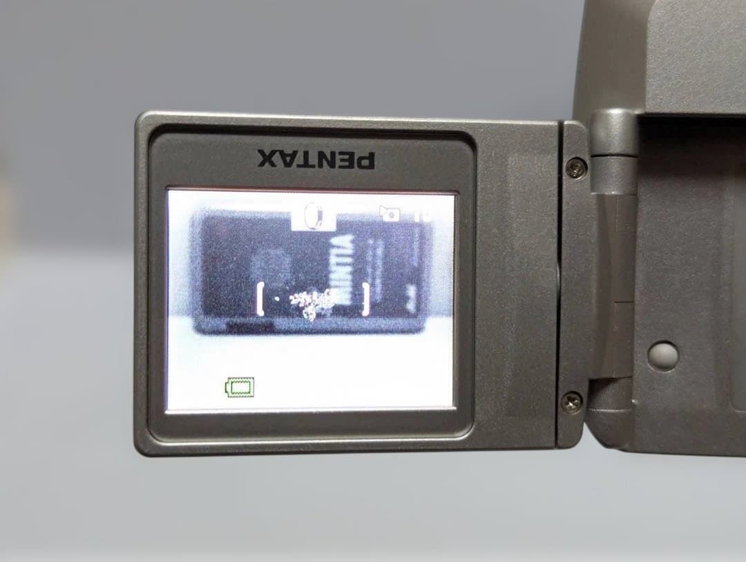 631 稼働品 optio 33LF PENTAX デジカメ レトロ シルバー