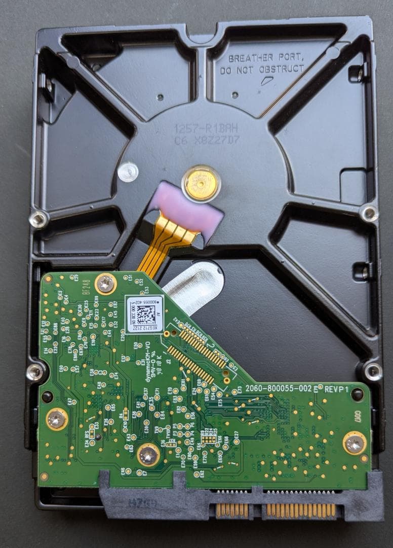 ⑤【動作確認済】Western Digital WD40EZRZ 4TB HDD