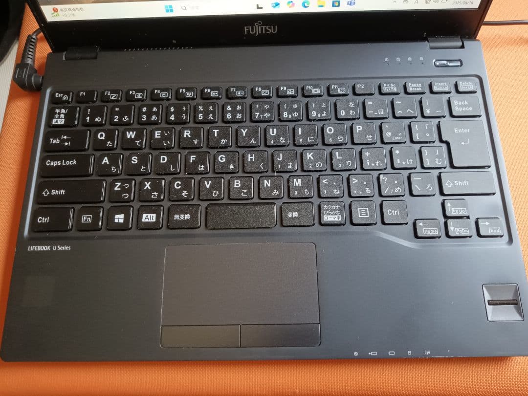 富士通ノートU938/S、i5第7世代 Windows11Office21難あり