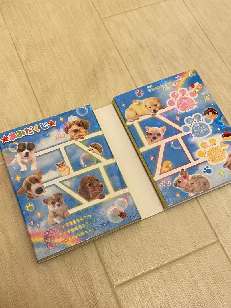平成女児 犬 メモ帳 ロング