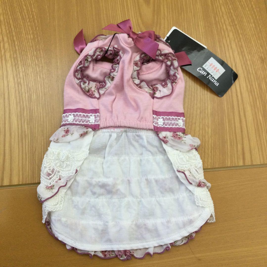 きゃんナナ　花柄フリルワンピ
