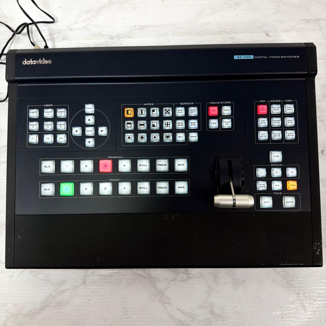 【希少】　datavideo　SE-700　デジタルビデオスイッチャー　HD