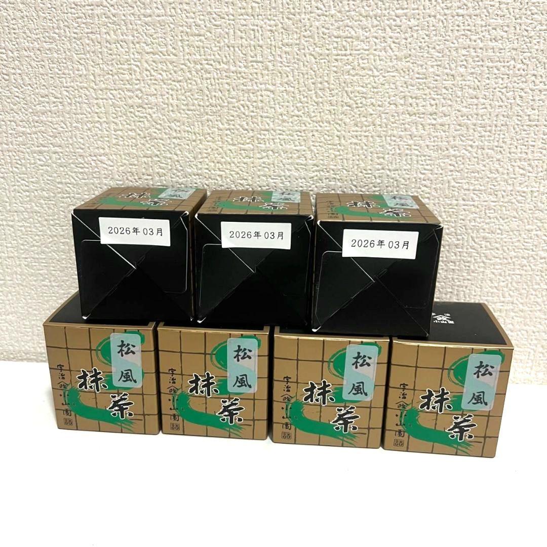 松風　30gx7缶 山政 小山園