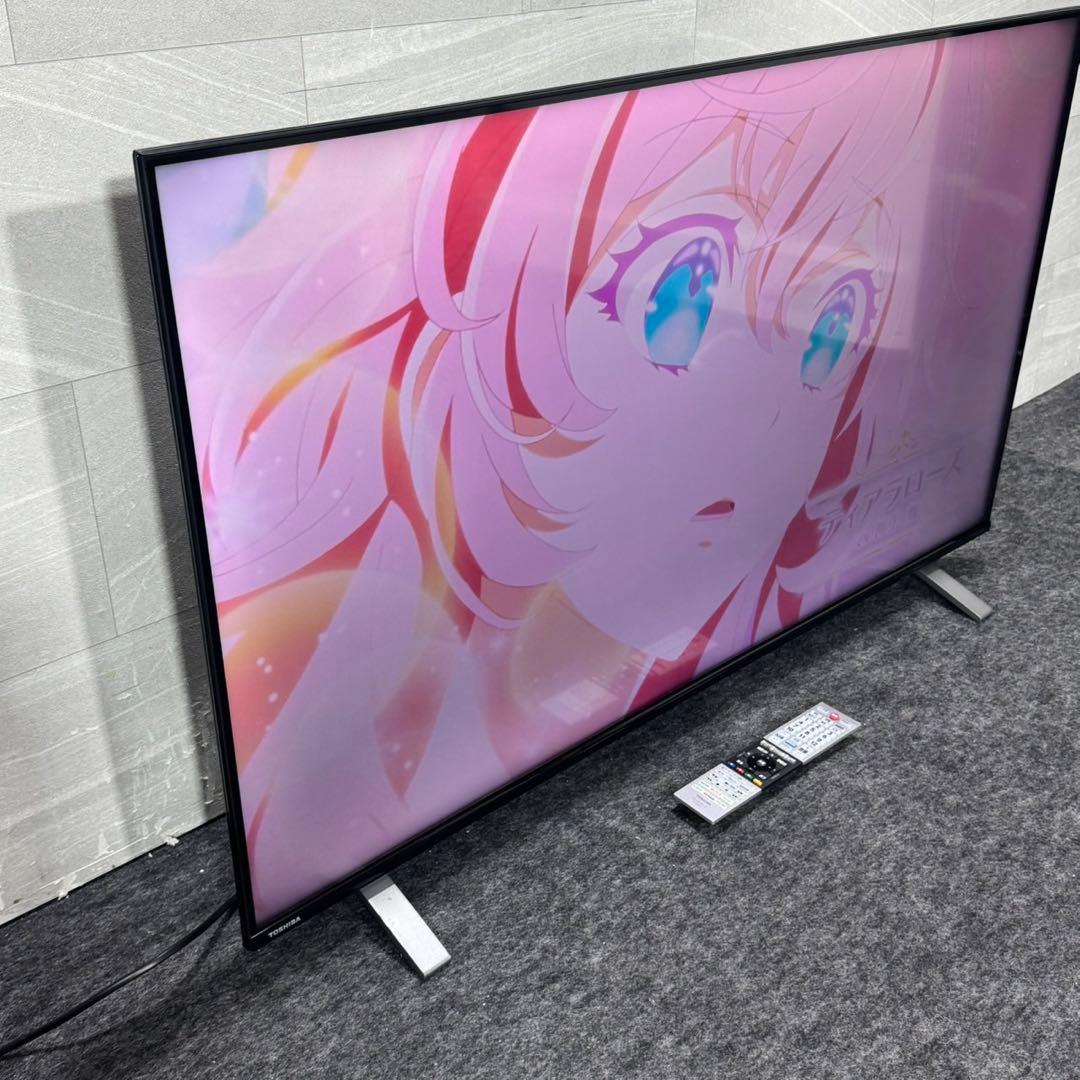 TOSHIBA 50インチ 4K 液晶テレビ 2022年 ネット動画 d5565