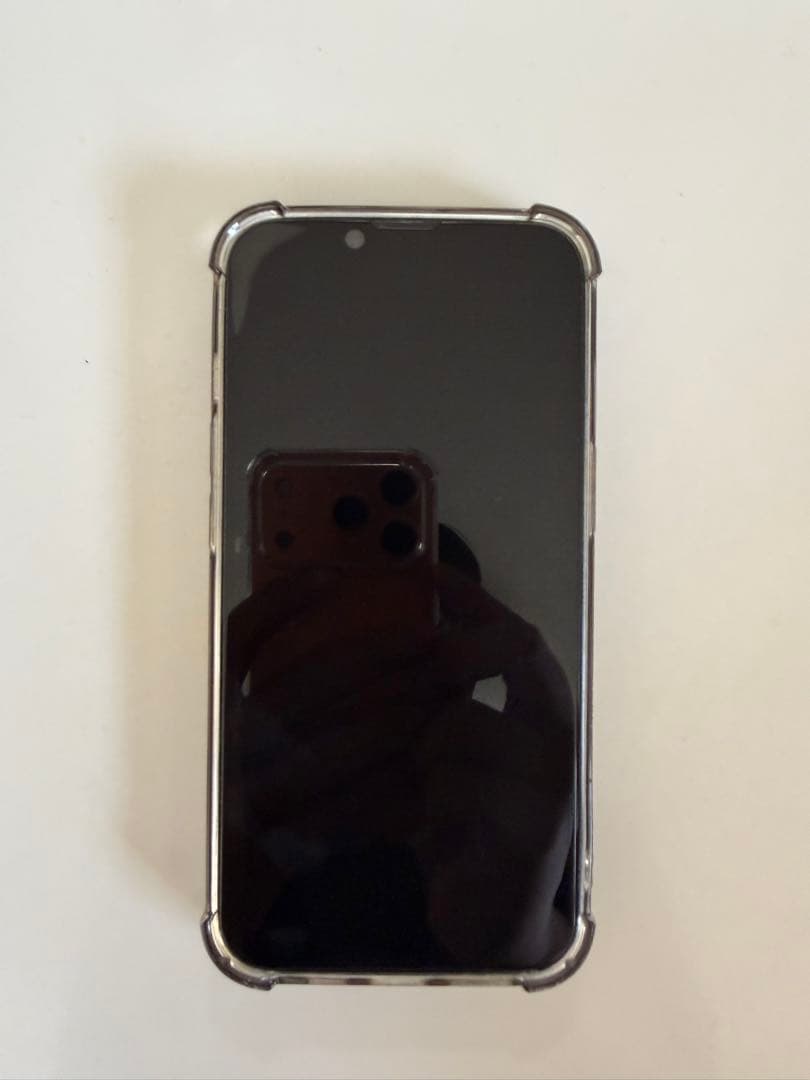 (値下げ中)Apple iPhone 14水色ケース、フィルム付き256ギガ