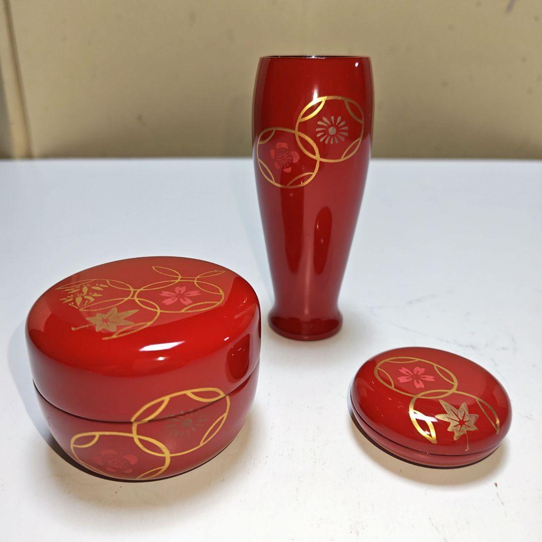 茶道具　爪紅茶箱