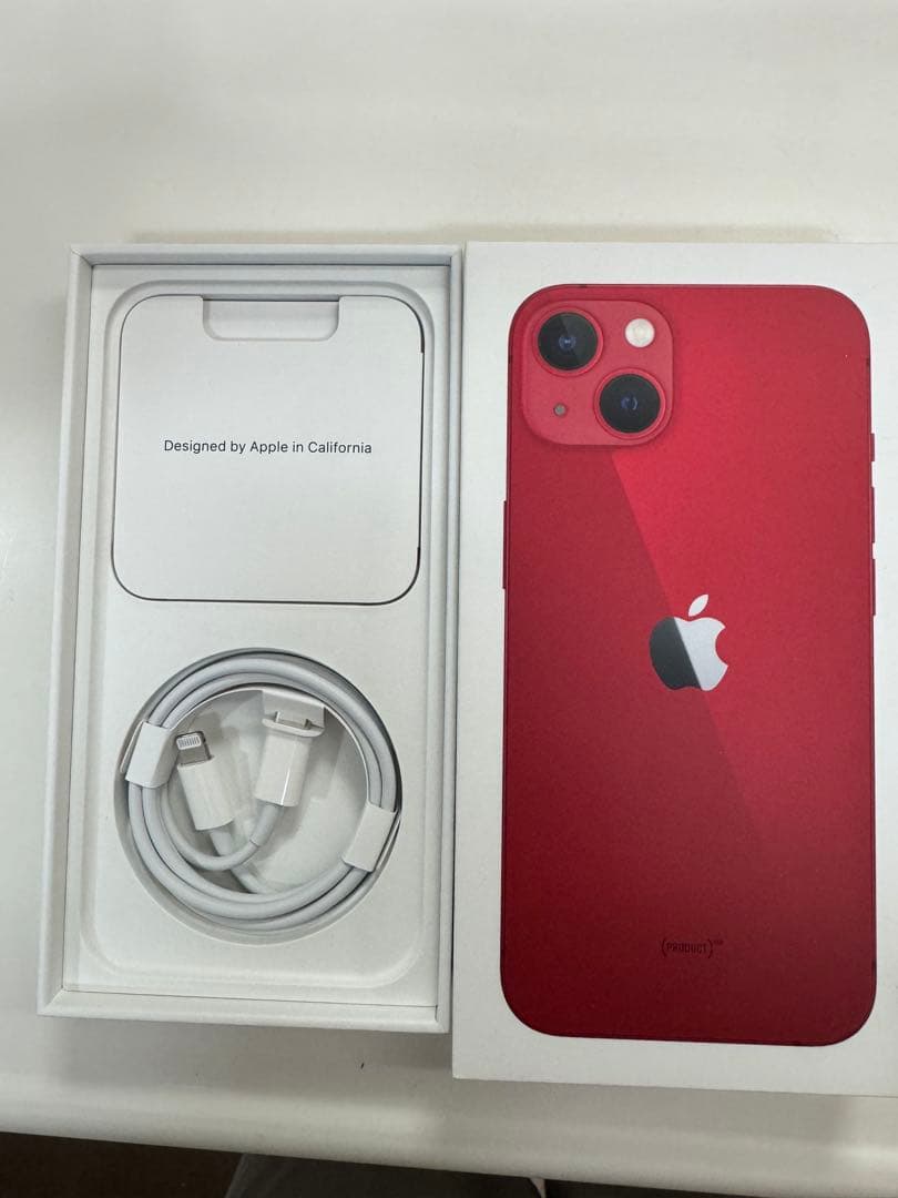 Apple iPhone 13 レッド本体 128GB