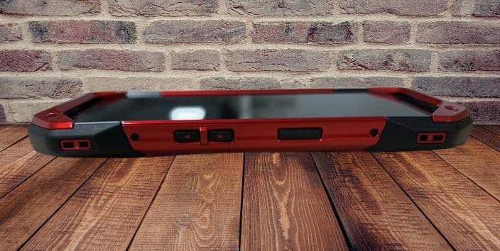 ☆京セラ 史上最強スマホ TORQUE 5G KYG01 赤 本体 中古 動作品