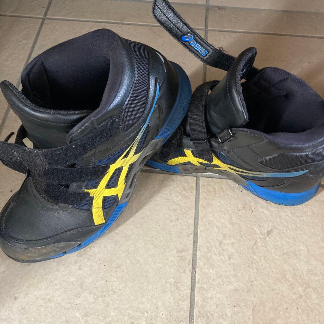 アシックス安全靴　CP308AC 27cm ブルー　イエロー
