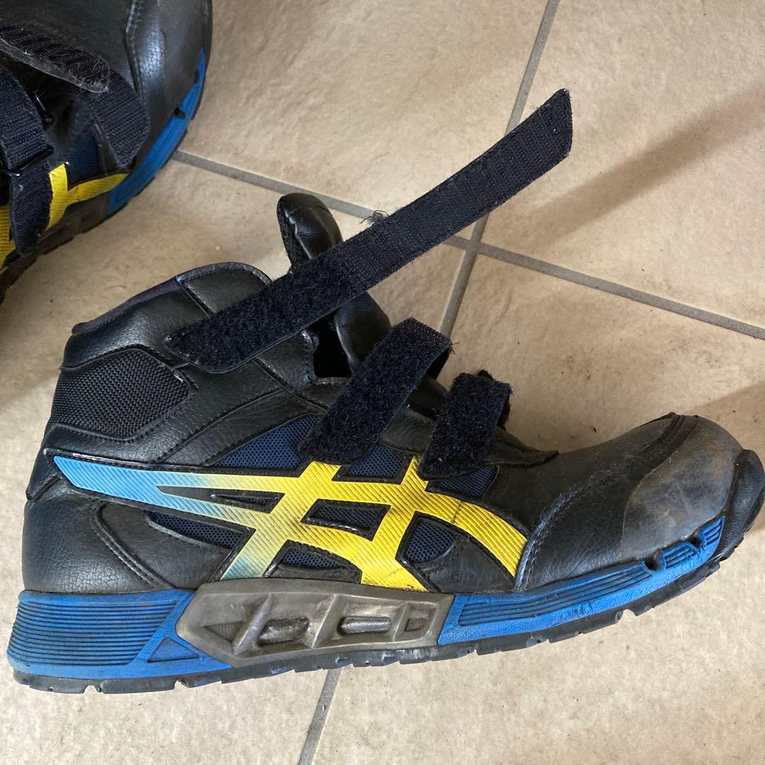 アシックス安全靴　CP308AC 27cm ブルー　イエロー