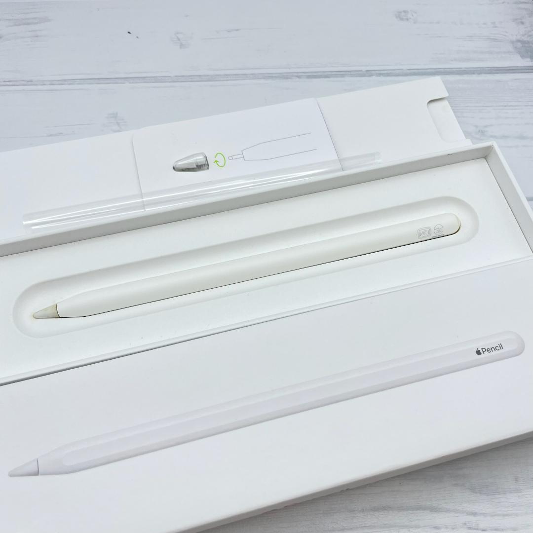 動作確認済み！【純正品】Apple Pencil 第2世代＋替え芯付き