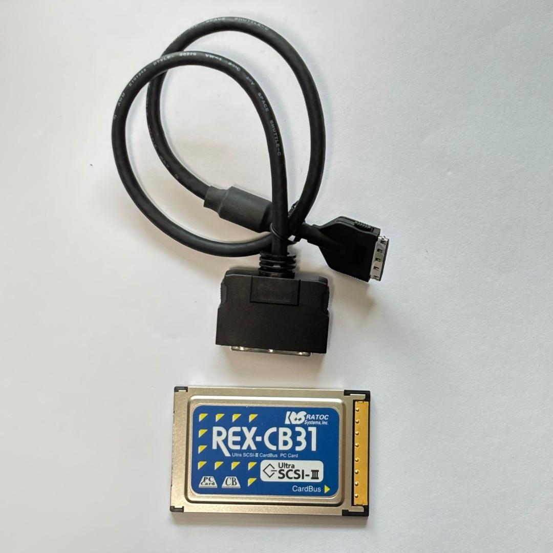 【希少】REX-CB31 Ultra SCSIカード／レトロPC・業務用機器に！