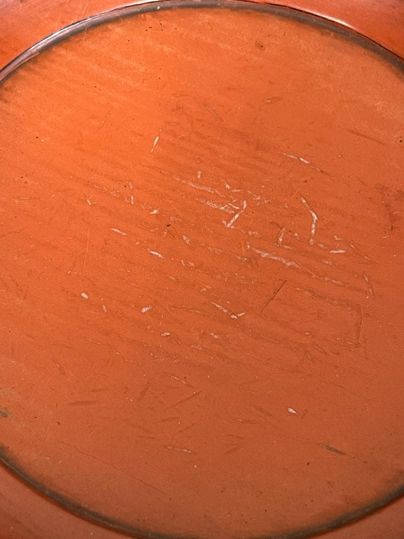 根来椿皿　江戸時代　３９０