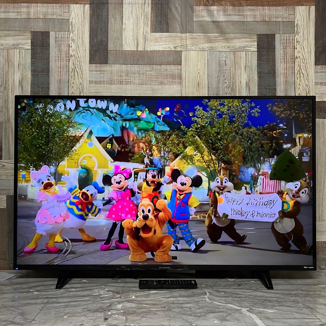 全国送料込❣️FUNAI4KHDR対応50型液晶テレビ地デジ、BS. CS視聴