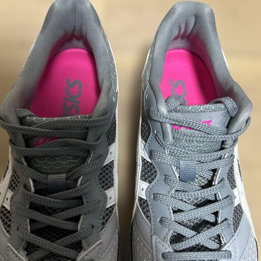【美品】ASICS 安全靴 27.0cm CP210 ミッドグレー