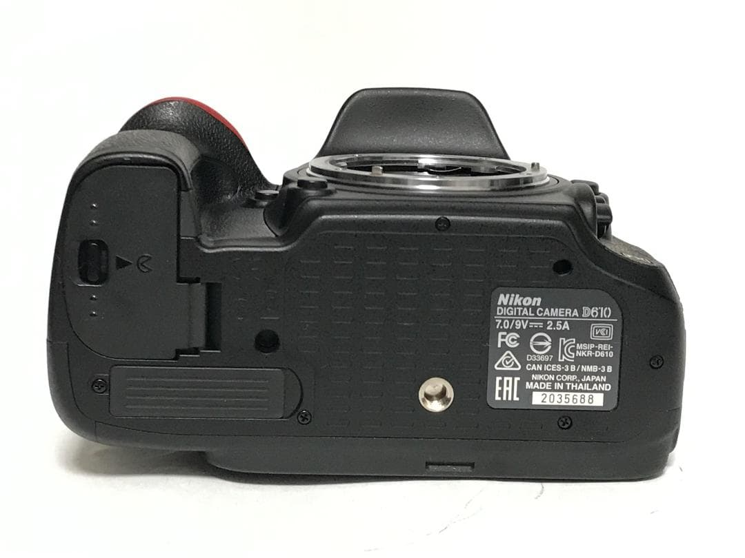 Nikon D610 　ショット数11100回　#9445