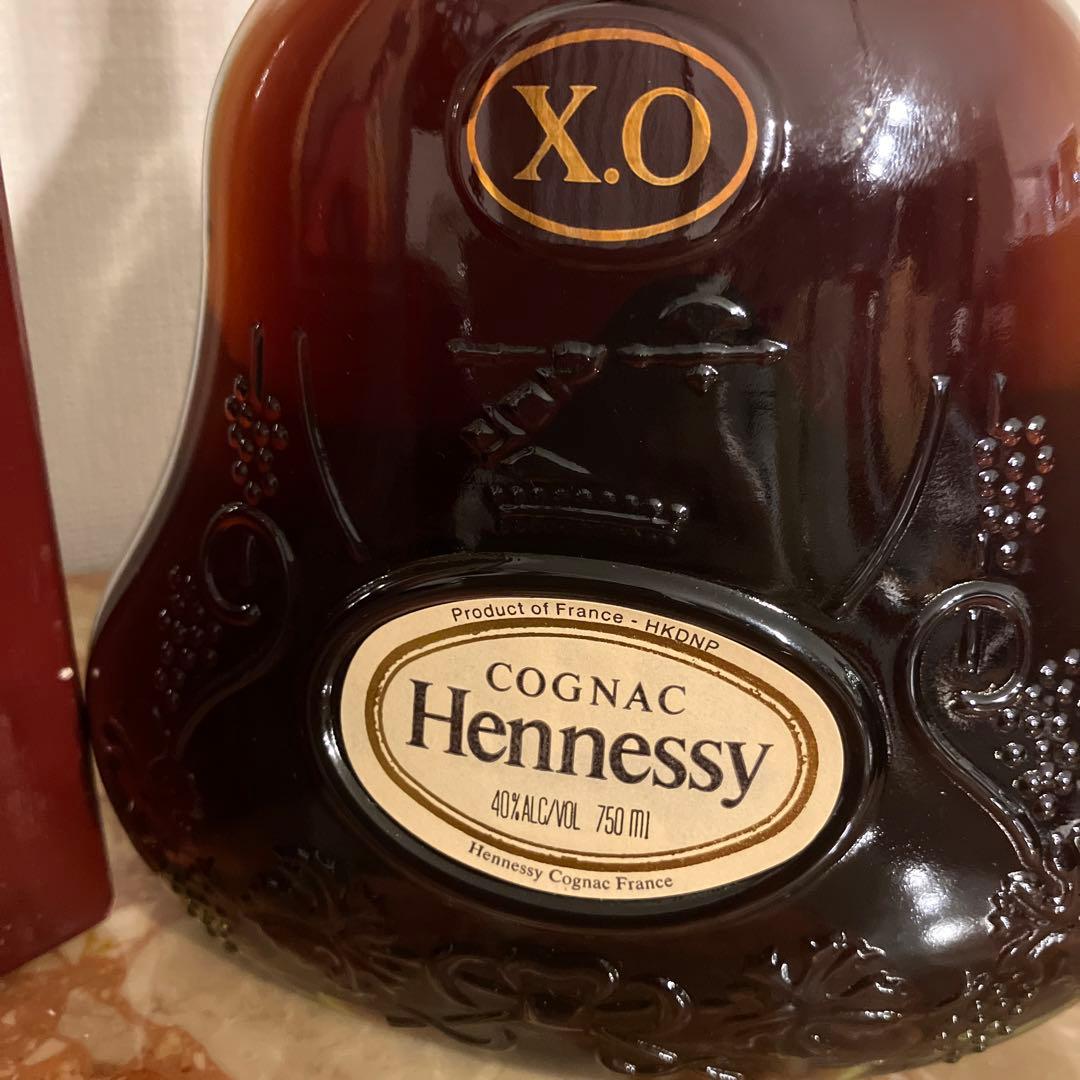 ヘネシーXO Hennessy 金キャップ ミドリボトル