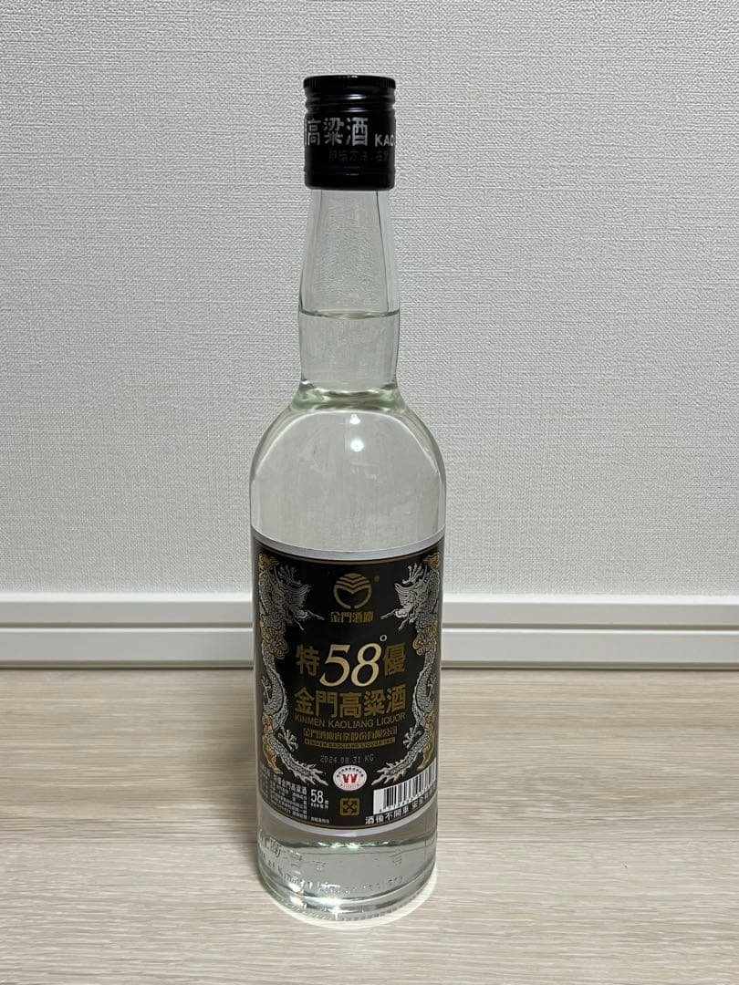 特優金門高粱酒 58° 600ml 箱入り