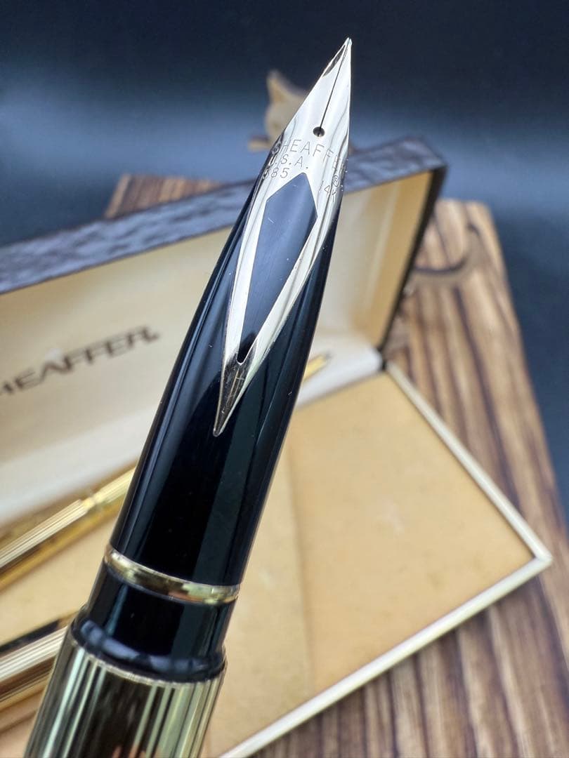 SHEAFFER 万年筆 タルガ 1005 23K G.P 14K おまけ付