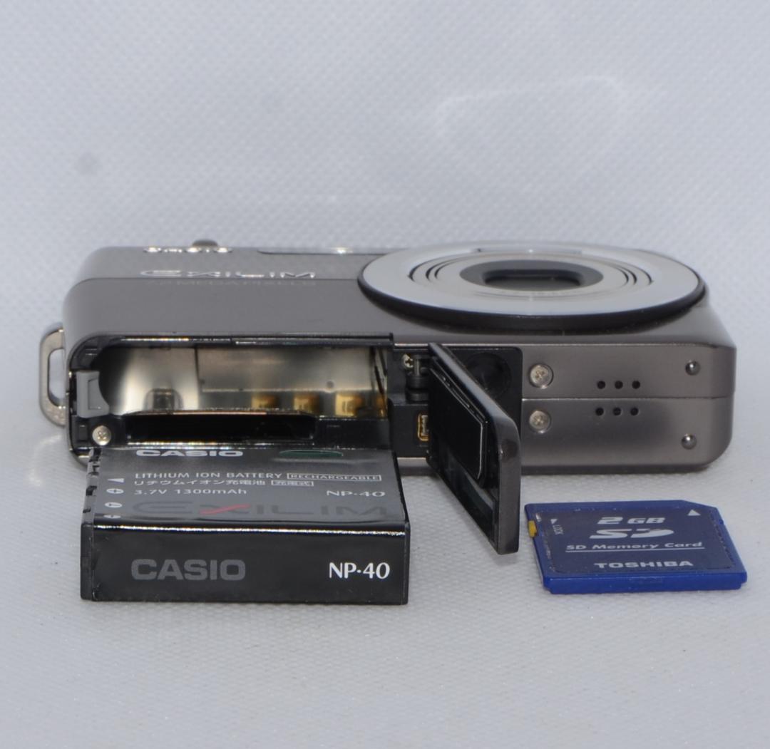 【絶品】CASIO カシオ EXILIM EX-Z700 グレー (動作確認済)