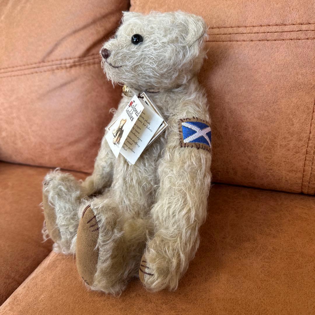 希少 Tailored Teddies アーティストベア Andrew タグ付