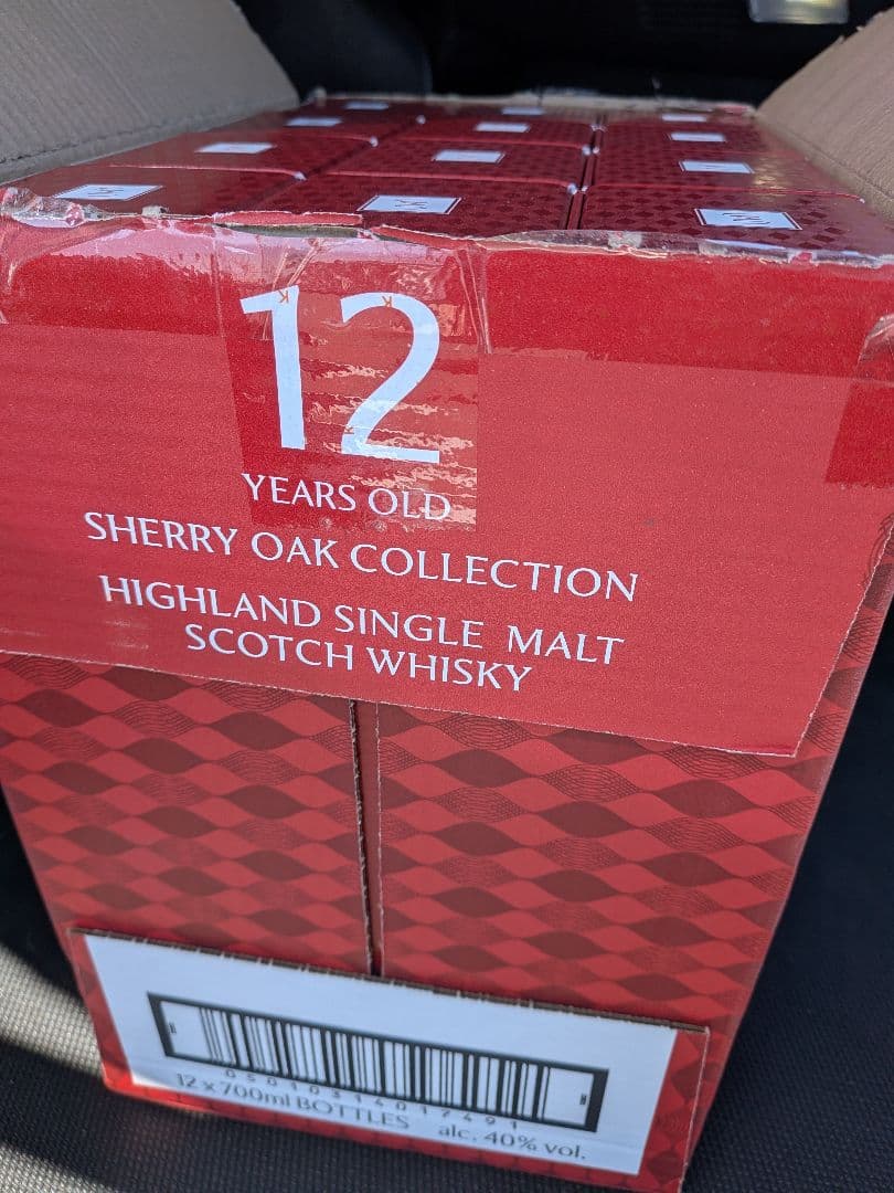 MACALLAN 12年 マッカラン12年　シェリーオーク　12本1ケース