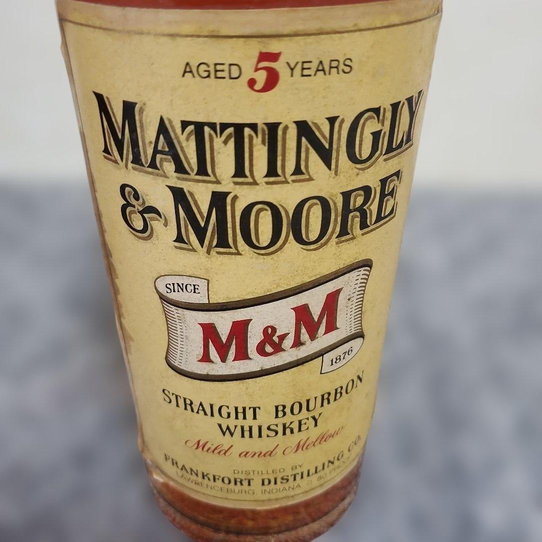 459☆未開封☆Crest 12☆Mattingly & Moore☆ウイスキー
