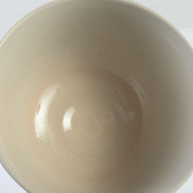 茶道具　京焼　加藤昌山作　色絵金彩　束熨斗文　数茶碗　四客　C　A68