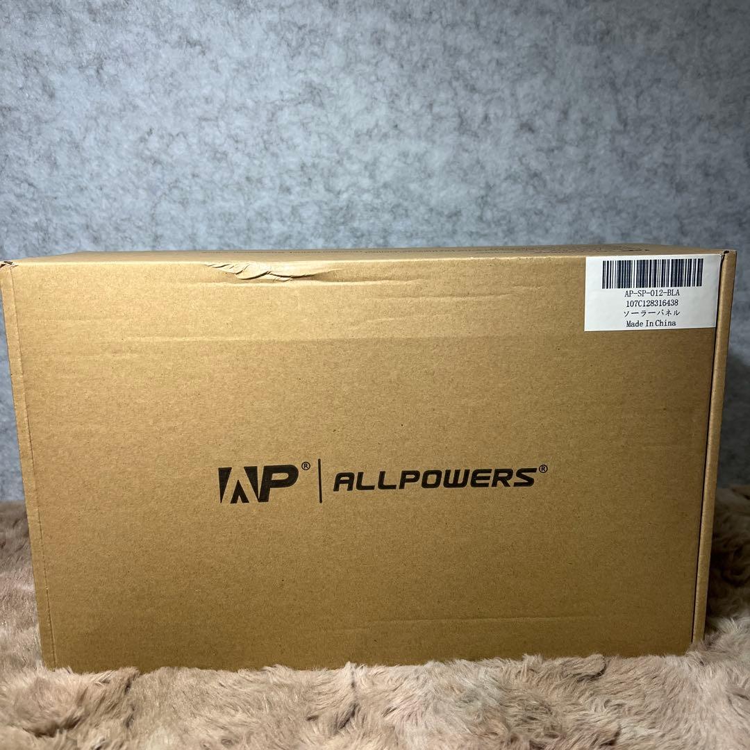 ALLPOWERS 100w ソーラーパネル　AP–SP–012-BLA