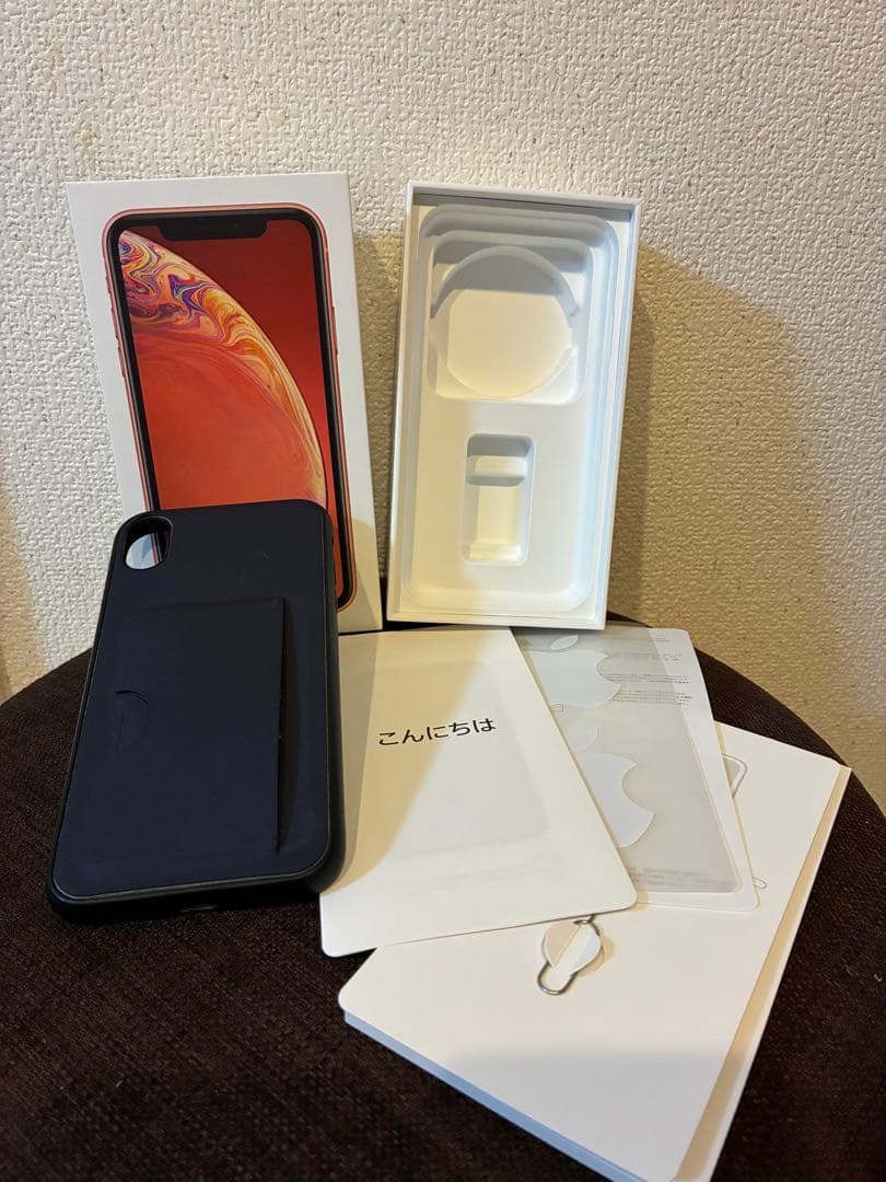 【美品中古】iPhoneXR 128GB コーラル SIMフリー Apple