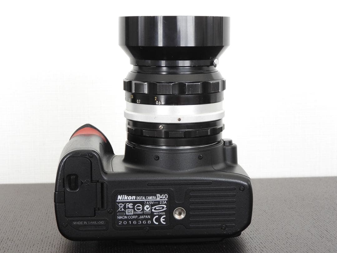 Nikon D40 50mm f1.4 単焦点オールドレンズセット 動作確認済み
