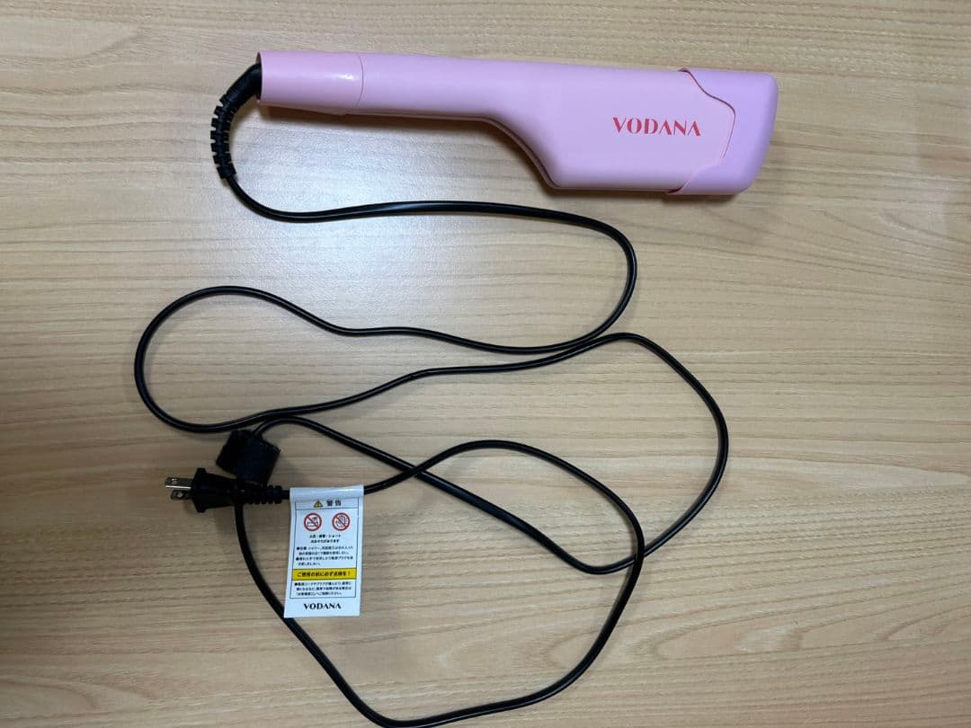 VODANA トリプルフローレウェーブアイロン ピンク　32cm
