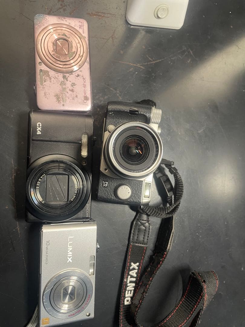 デジタルカメラセットPENTAX LUMIX Nikon 動作未確認ジャンク扱い