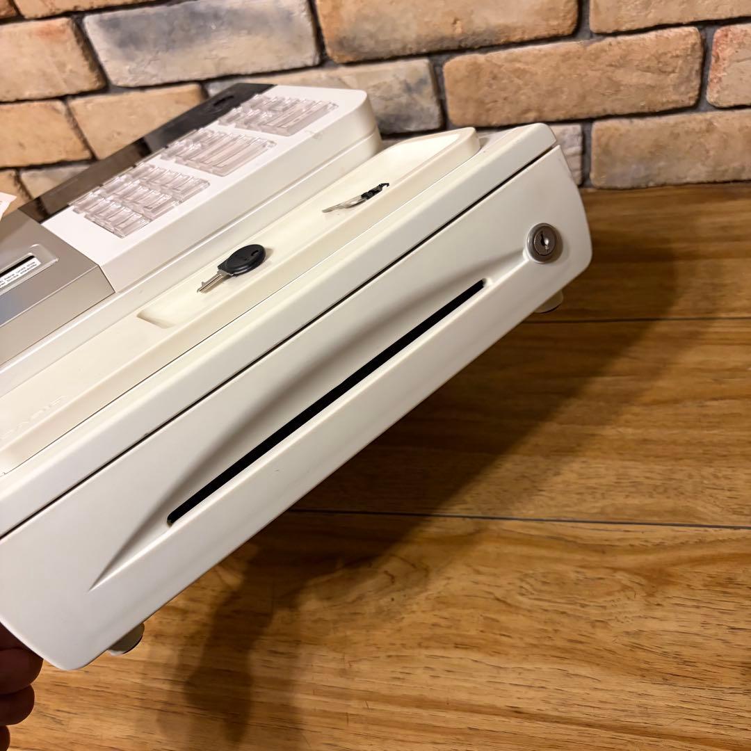CASIO カシオ 電子レジスター SE-S20 動作確認済 鍵×2 新品ロール