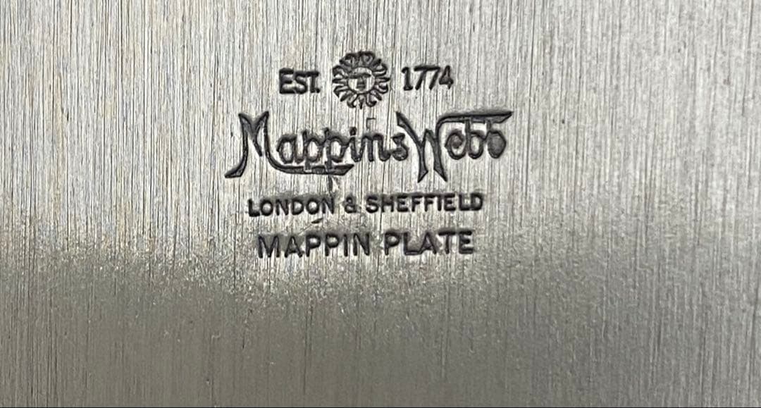 SHEFFIELDマッピング&ウェッブ社アンティーク銀製ティーポットセット5点